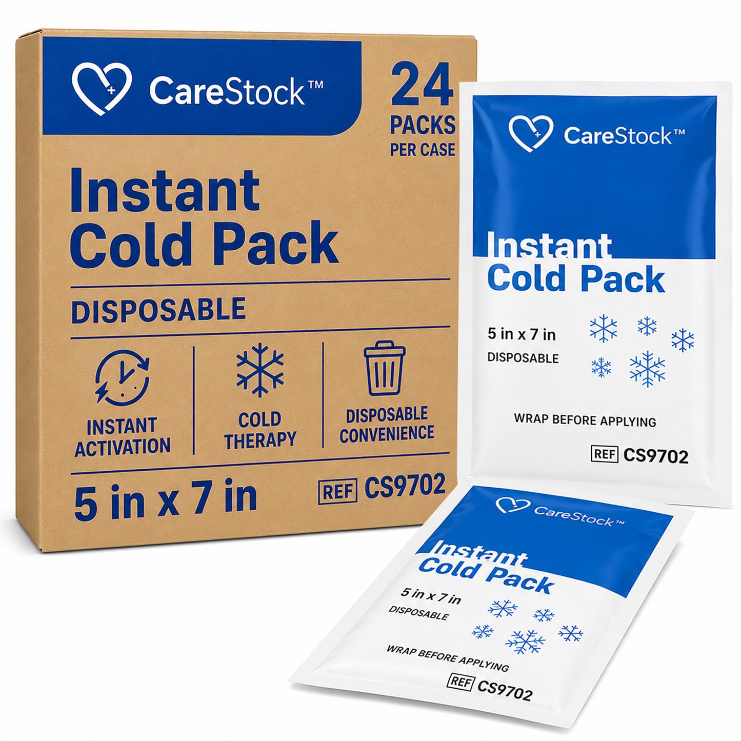 COLD PACK, INSTANT 5X7"