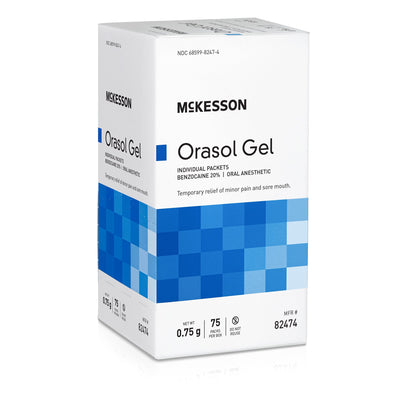 ORASOL, GEL 20% BENZOL 0.9GM