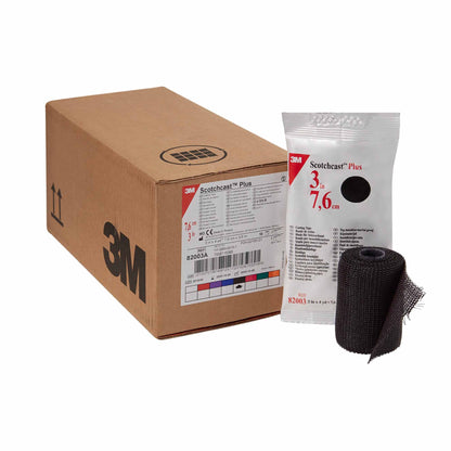 TAPE, CAST SCOTCHCAST 3"X4YDSBLK