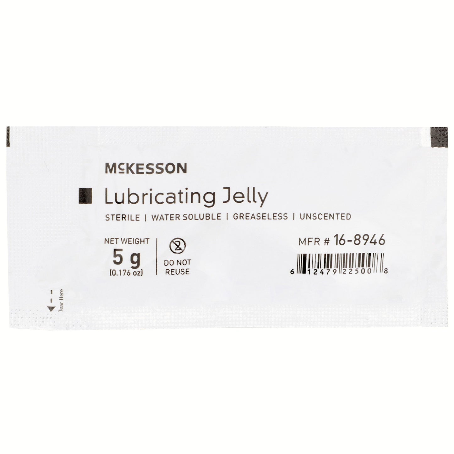 LUBRICATING JELLY, STR FOIL PKT 5GRAM