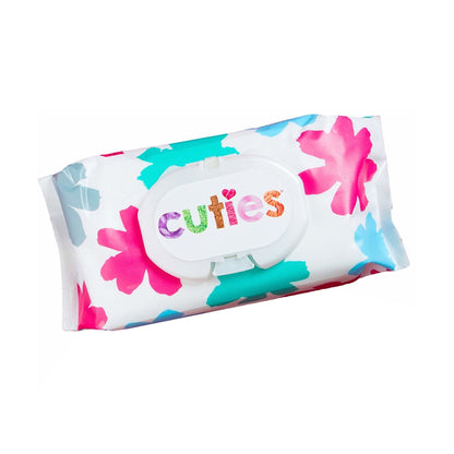 WIPES, QUITED BABY CUTIES SENSITIVE UNSCENTED