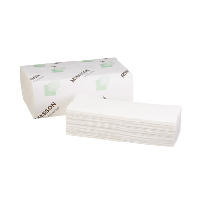 TOWEL, MULTI-FOLD PREM 1PLY WHT 9.06"X9.45"
