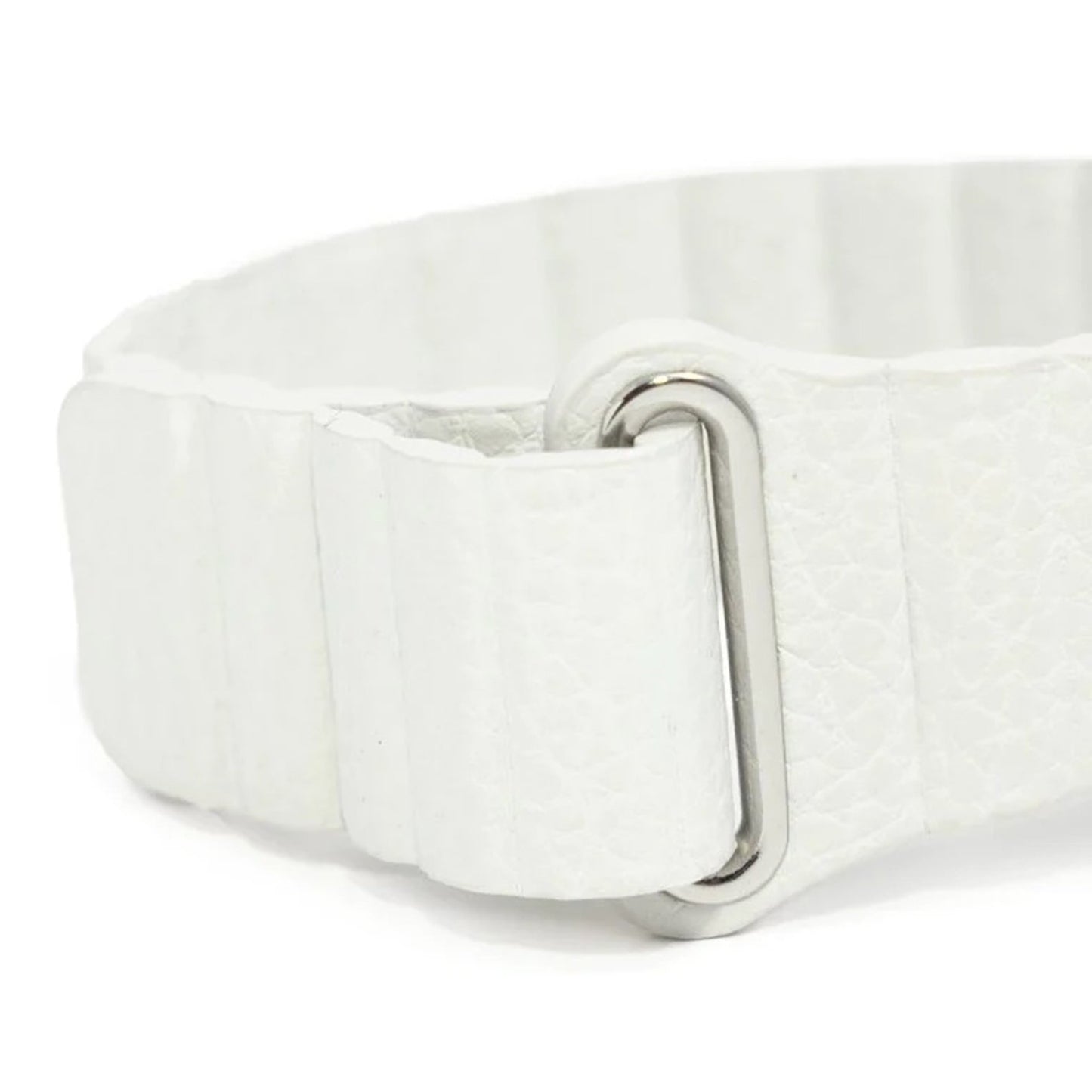 BAND, STANDALONE ACCESS FAUXLEATHER WAVE2 WHT
