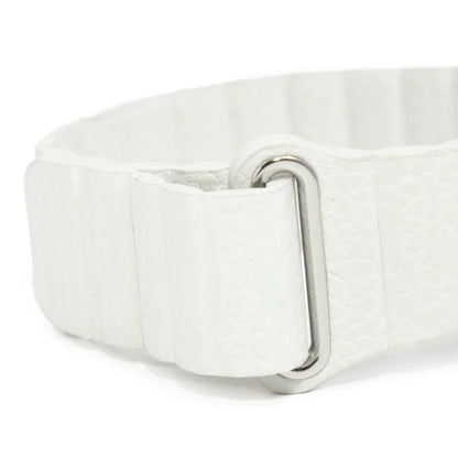 BAND, STANDALONE ACCESS FAUXLEATHER WAVE2 WHT