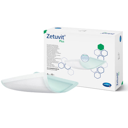 DRESSING, WOUND ZETUVIT PLUS W/SAP 8"X10"