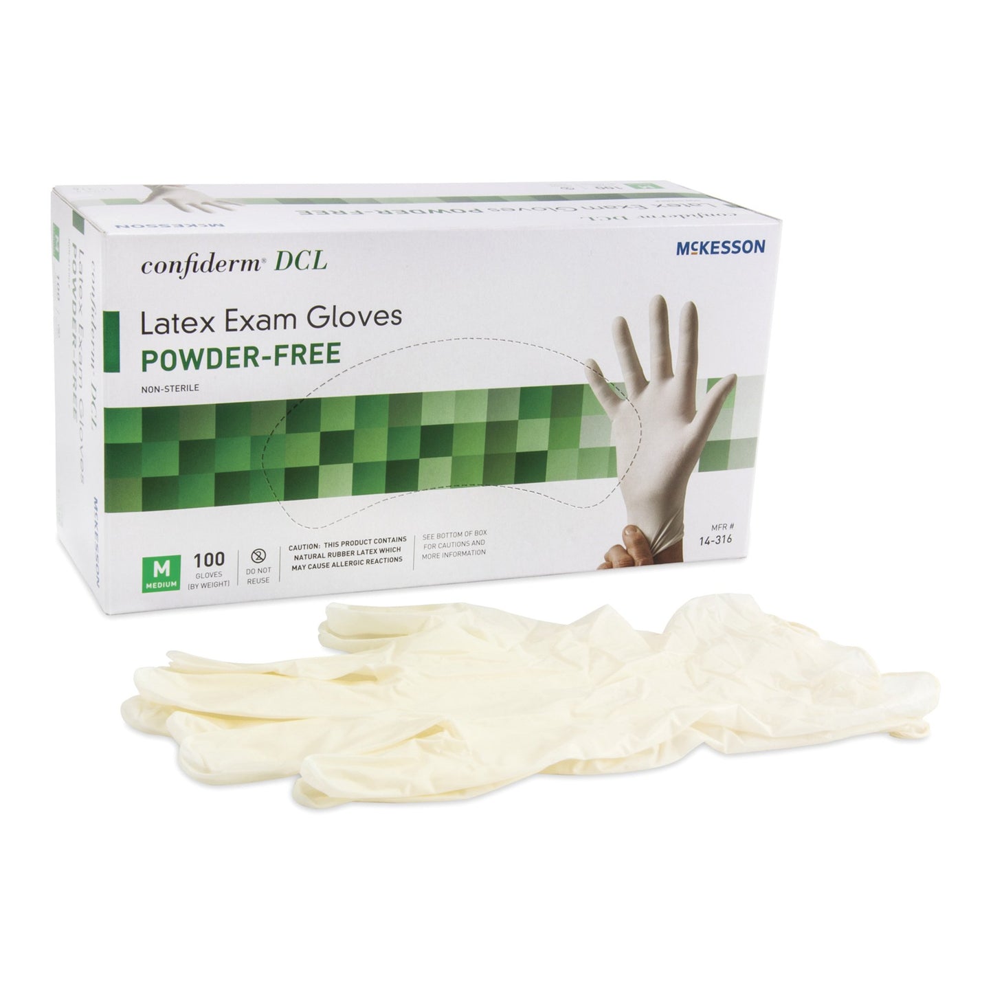 GLOVE, EXAM LTX MED N/S