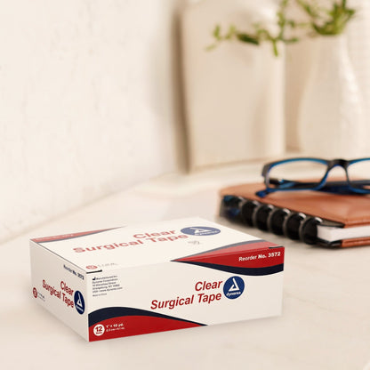 TAPE, SURG TRANSPARENT 1"X10'