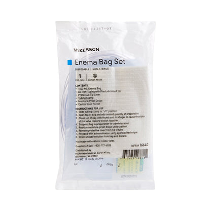 BAG, ENEMA W/SOAP 1500CC
