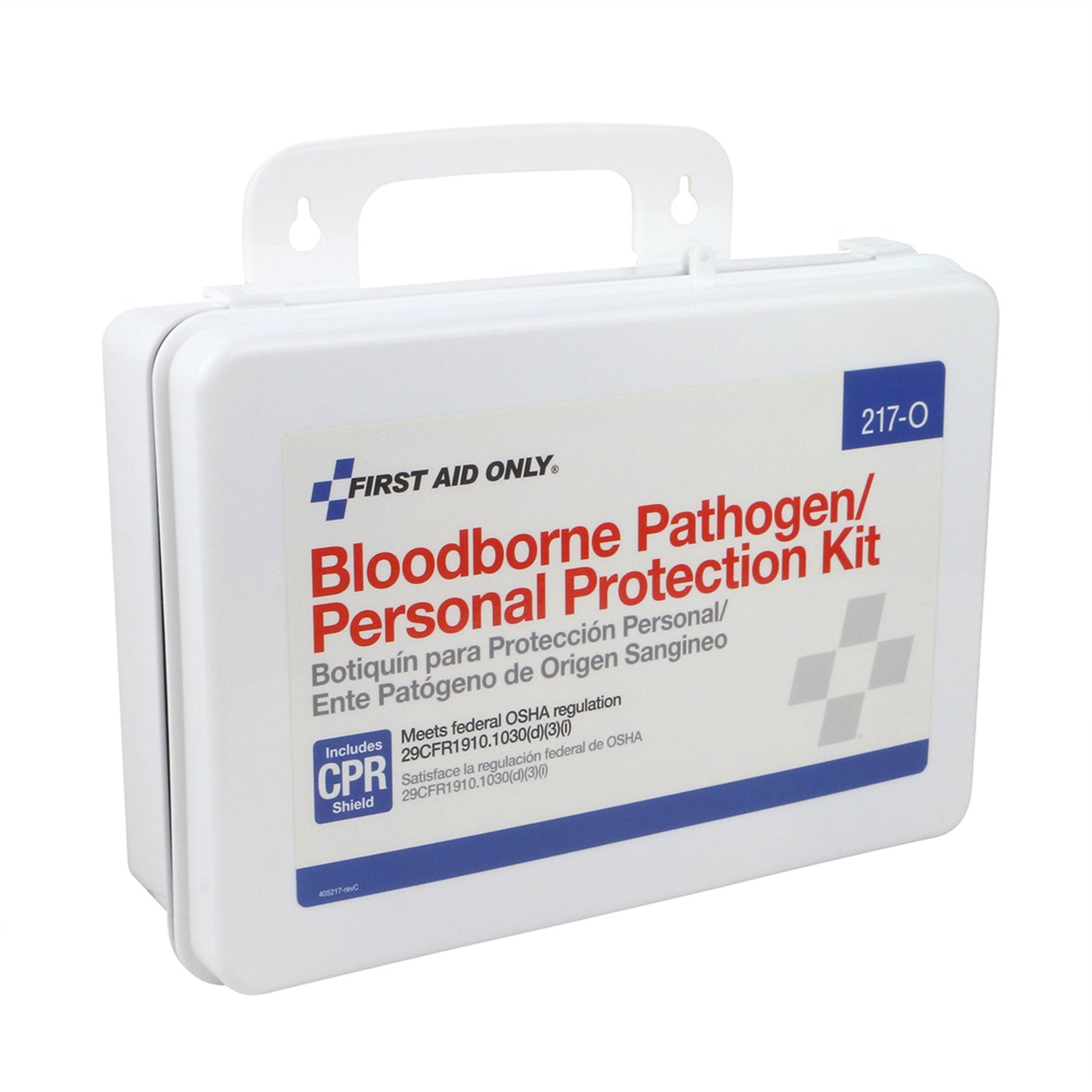 SPILL KIT, CLEANUP W/PERSON PROTECT/BBP/CPR SHIELD
