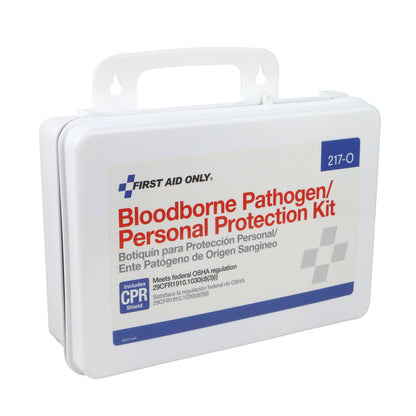 SPILL KIT, CLEANUP W/PERSON PROTECT/BBP/CPR SHIELD