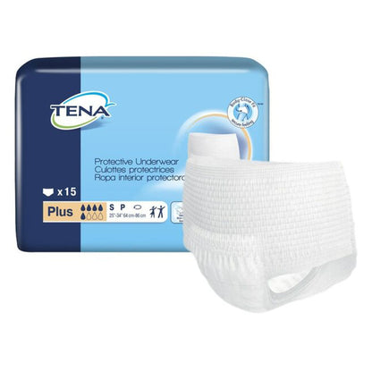 UNDERWEAR, TENA PROTECTIVE PLUS 2XLG