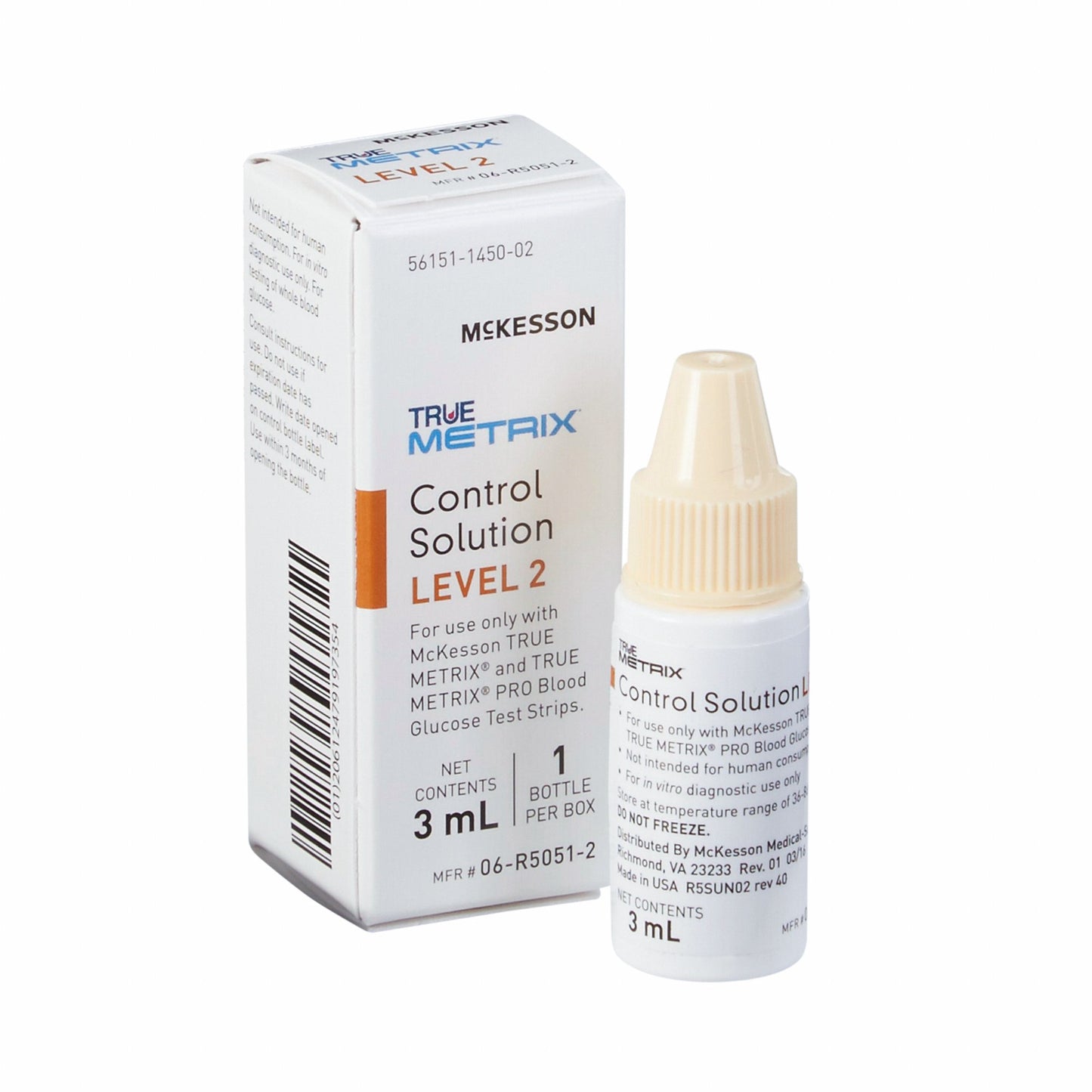 CONTROL, BLD GLUCOSE LEVEL 2 TRUE METRIX