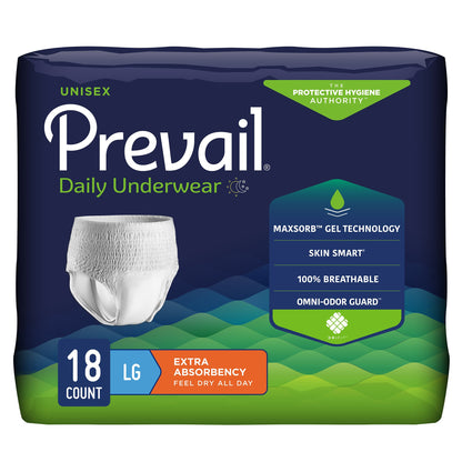UNDERWEAR, PULL-ON PREVAIL LG