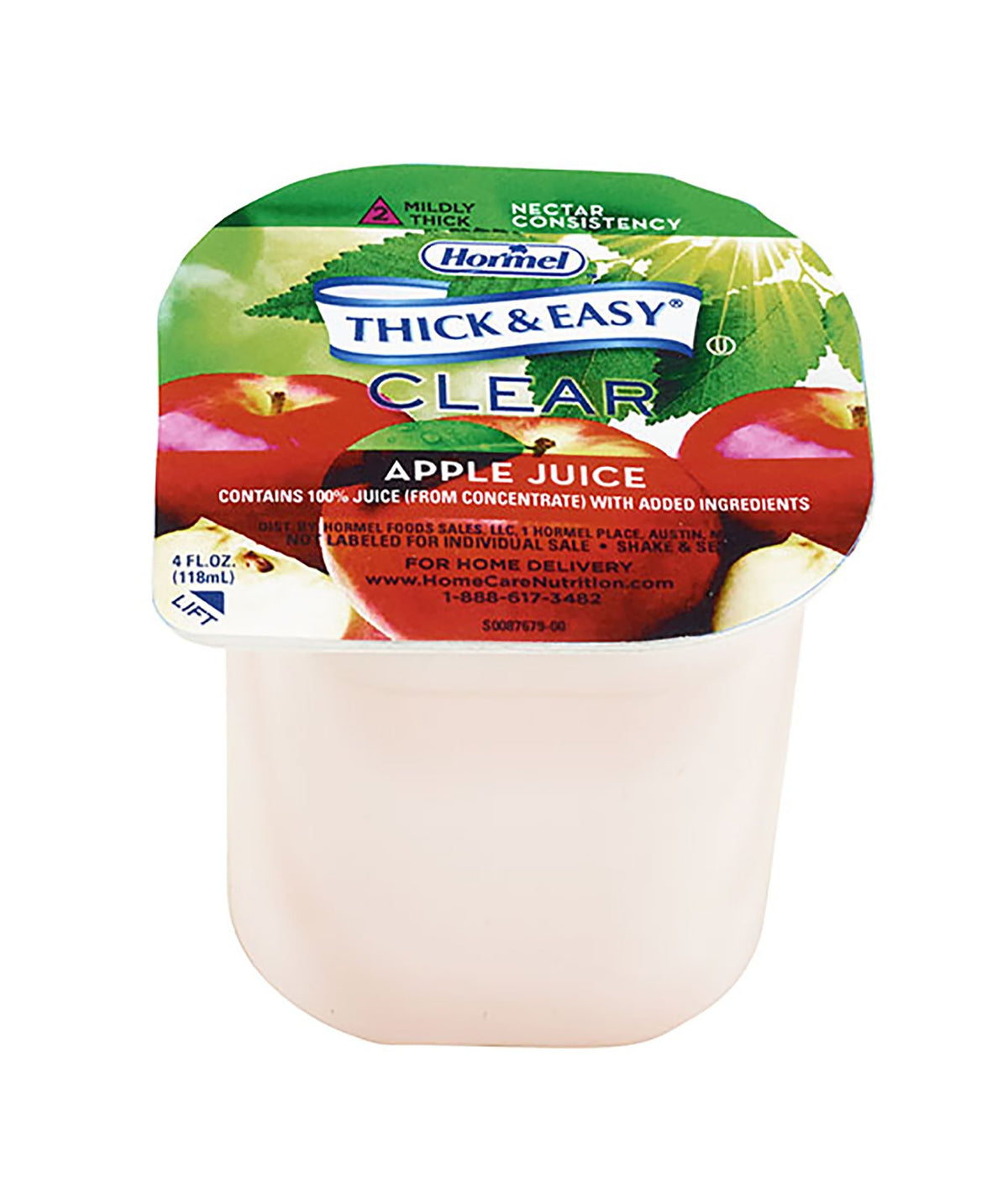 THICK & EASY, JUICE THICKENEDAPPLE NECTAR 4OZ