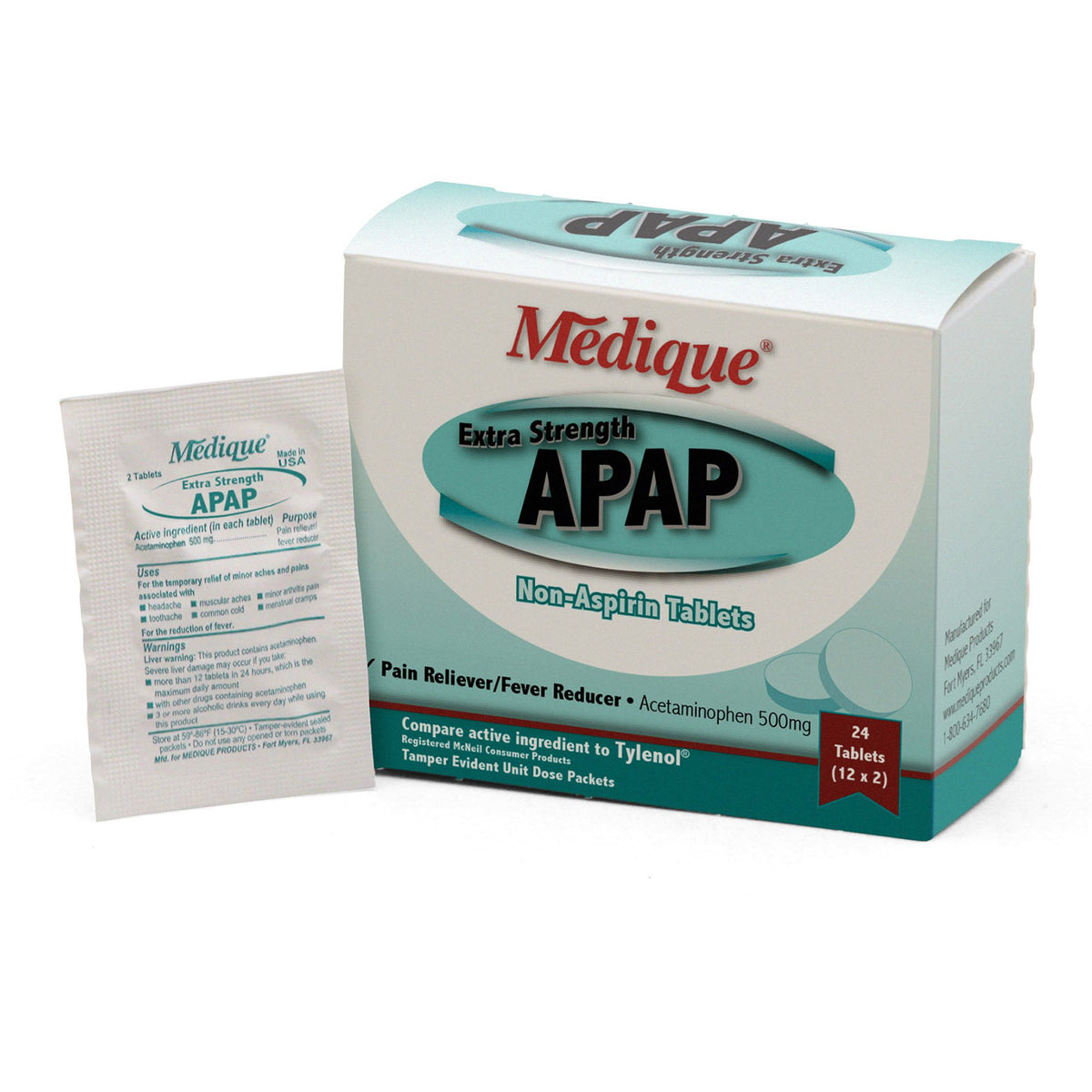 APAP XS, TAB 500MG UD