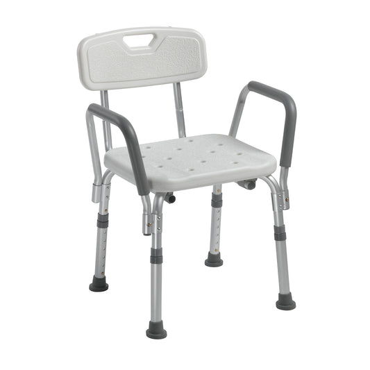 CHAIR, BATH W/BACK PADDED ARM