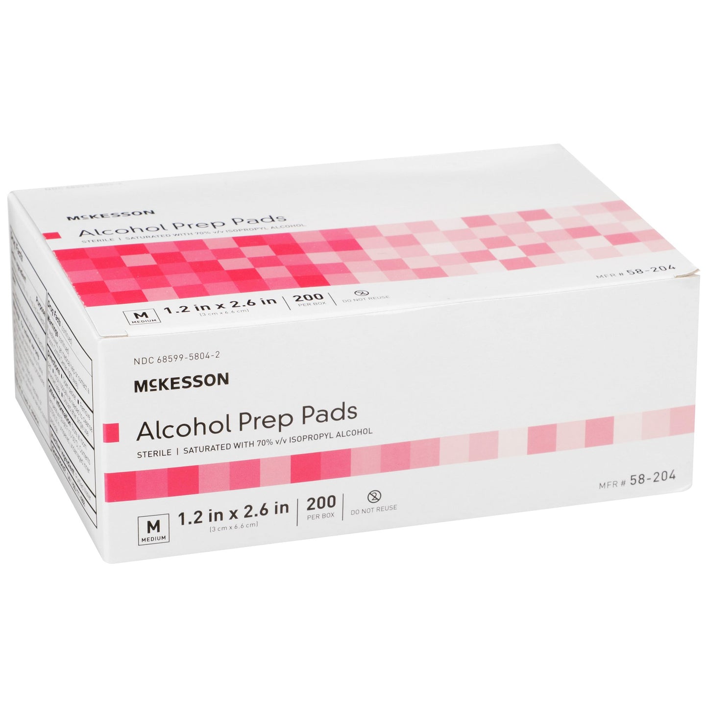 PAD, ALCOHOL PREP STR MED