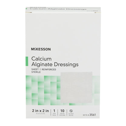 DRESSING, CALCIUM ALGINATE SHEET 2"X2"