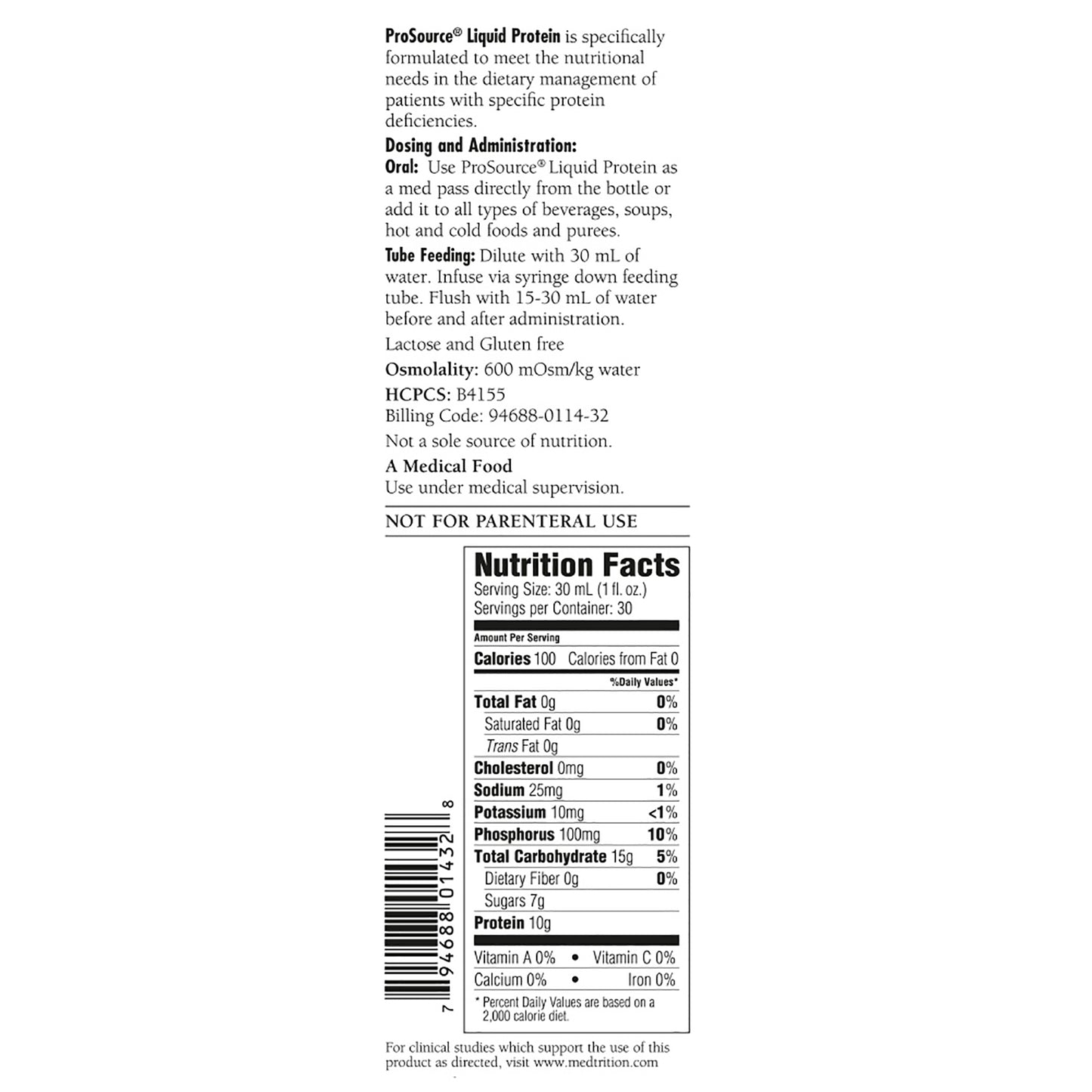 PROSOURCE, LIQ 30OZ