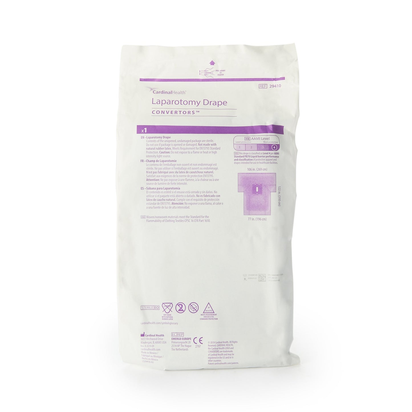 SHEET, LAP W/ISO-BAC