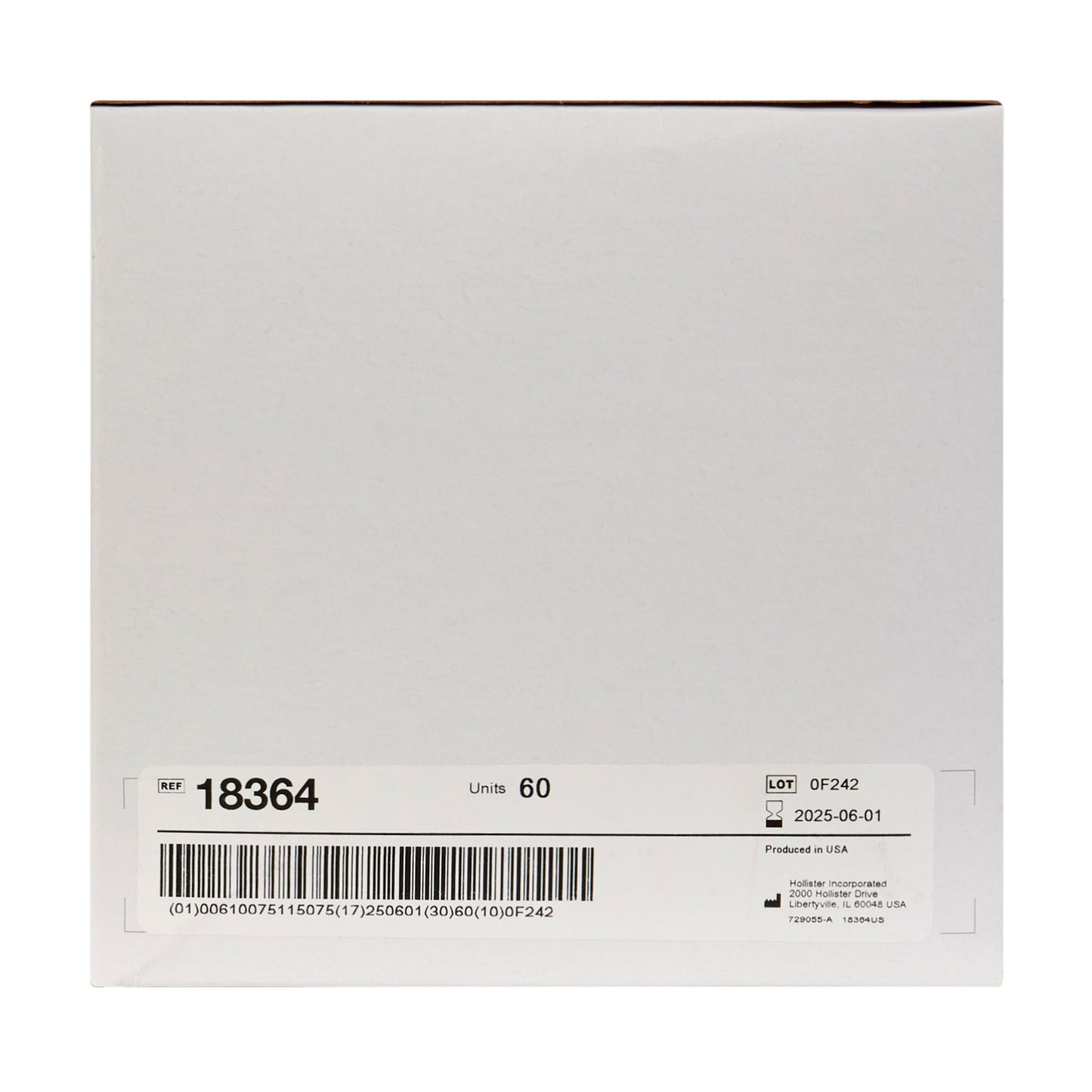 POUCH, NEW IMAGE TRANSP CLSD W/FLTR 2 3/4"