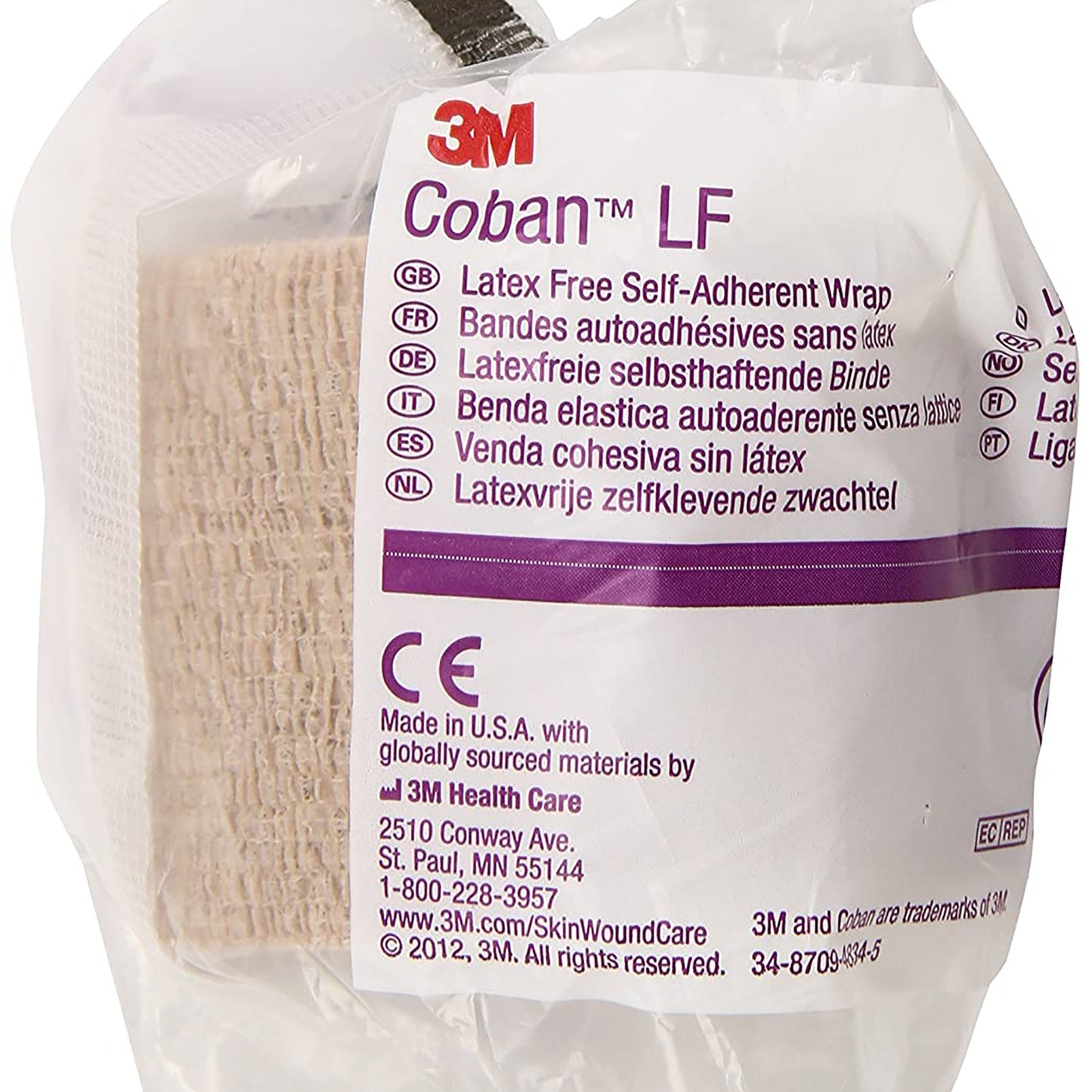 BANDAGE, COBAN LF 2"X5YDS