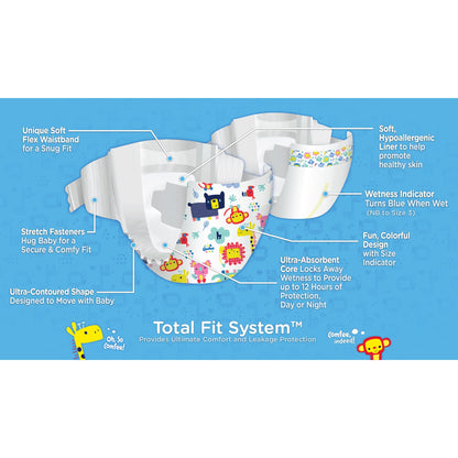 DIAPER, BABY COMFEES SZ6