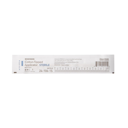 APPLICATOR, COTTON TIPPED STR6"