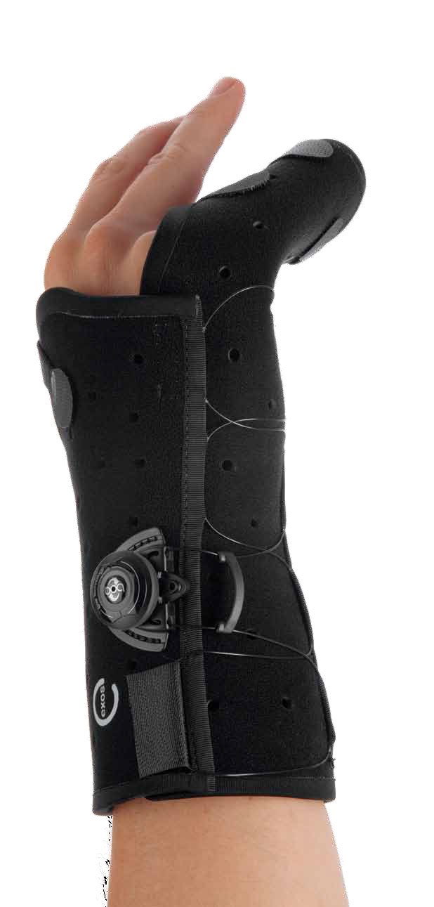 HAND BRACE, BOXER EXOS RT BLKMED DJORTH