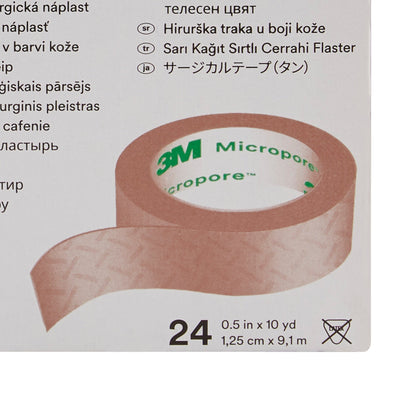 TAPE, ADHSV PAPER BRN 1/2"X10YDS