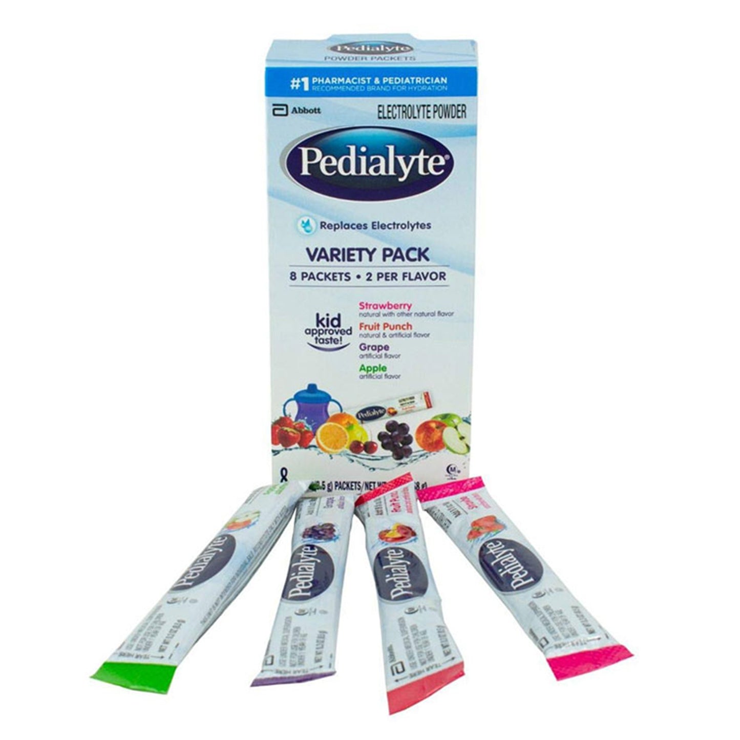 PEDIALYTE, PDR PK 4FLAVOR .3OZ