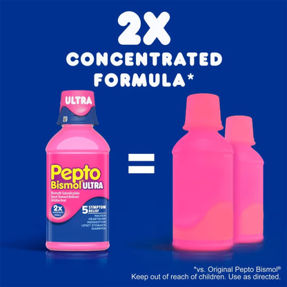 PEPTO-BISMOL, LIQ MAX/STR 8OZ9PG