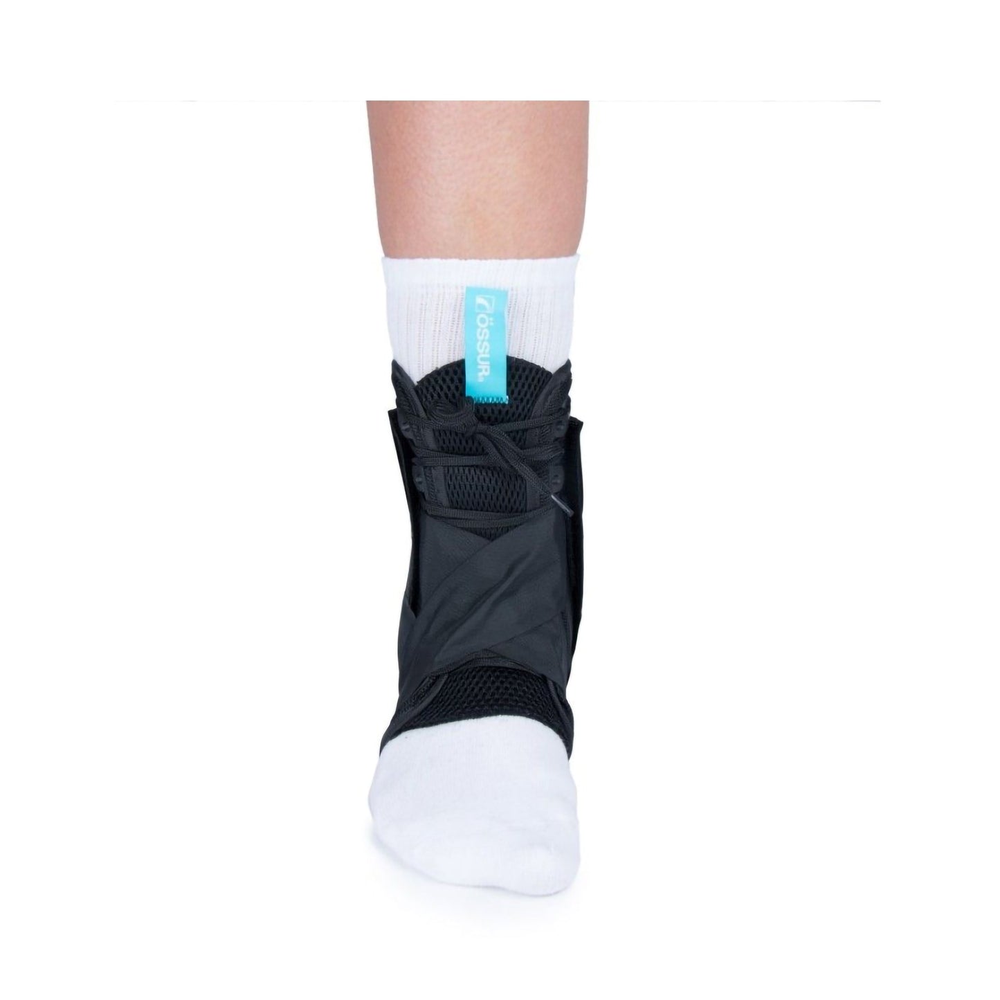 ANKLE BRACE, EXOFORM W/STRAP BLU MED OSSURA