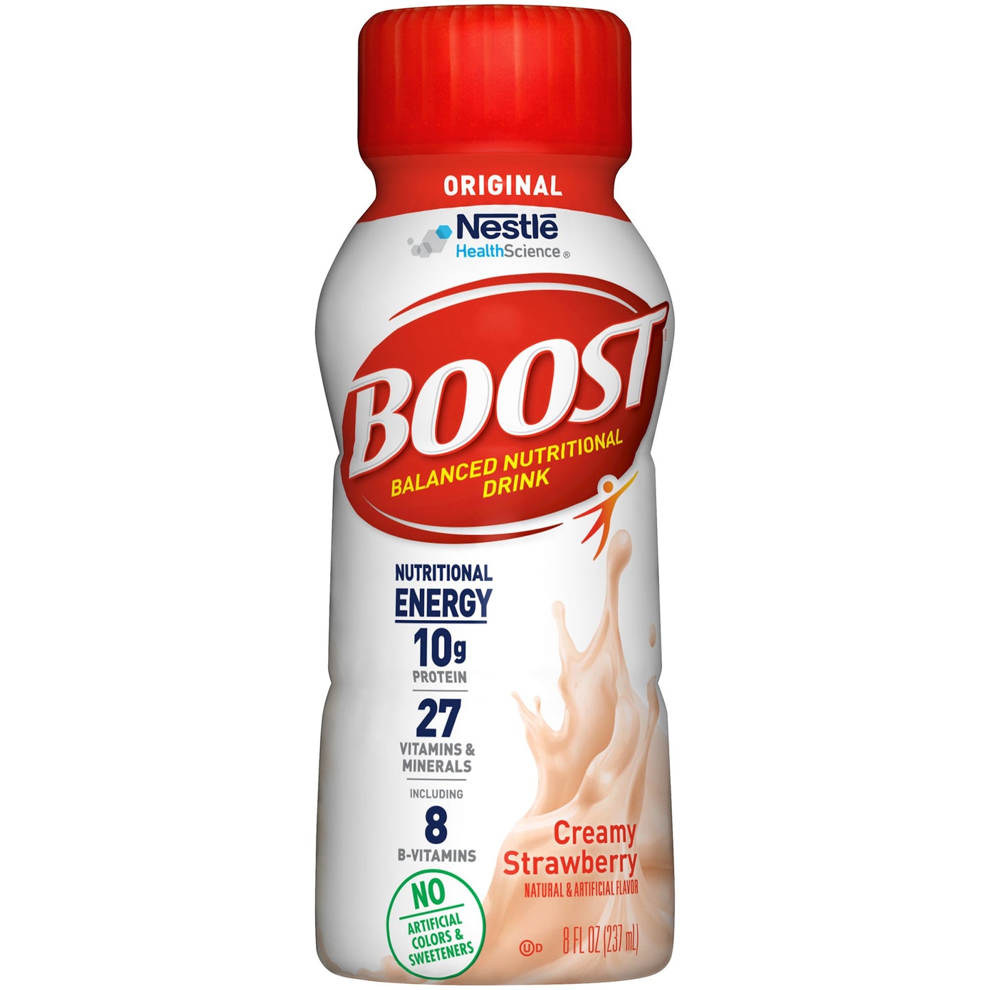 BOOST, ORIGINALCREAMY STRAWBERRY FE 8OZ