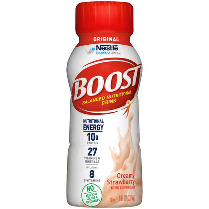 BOOST, ORIGINALCREAMY STRAWBERRY FE 8OZ