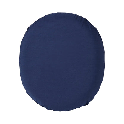 CUSHION, DONUT NAVY BLU 14"