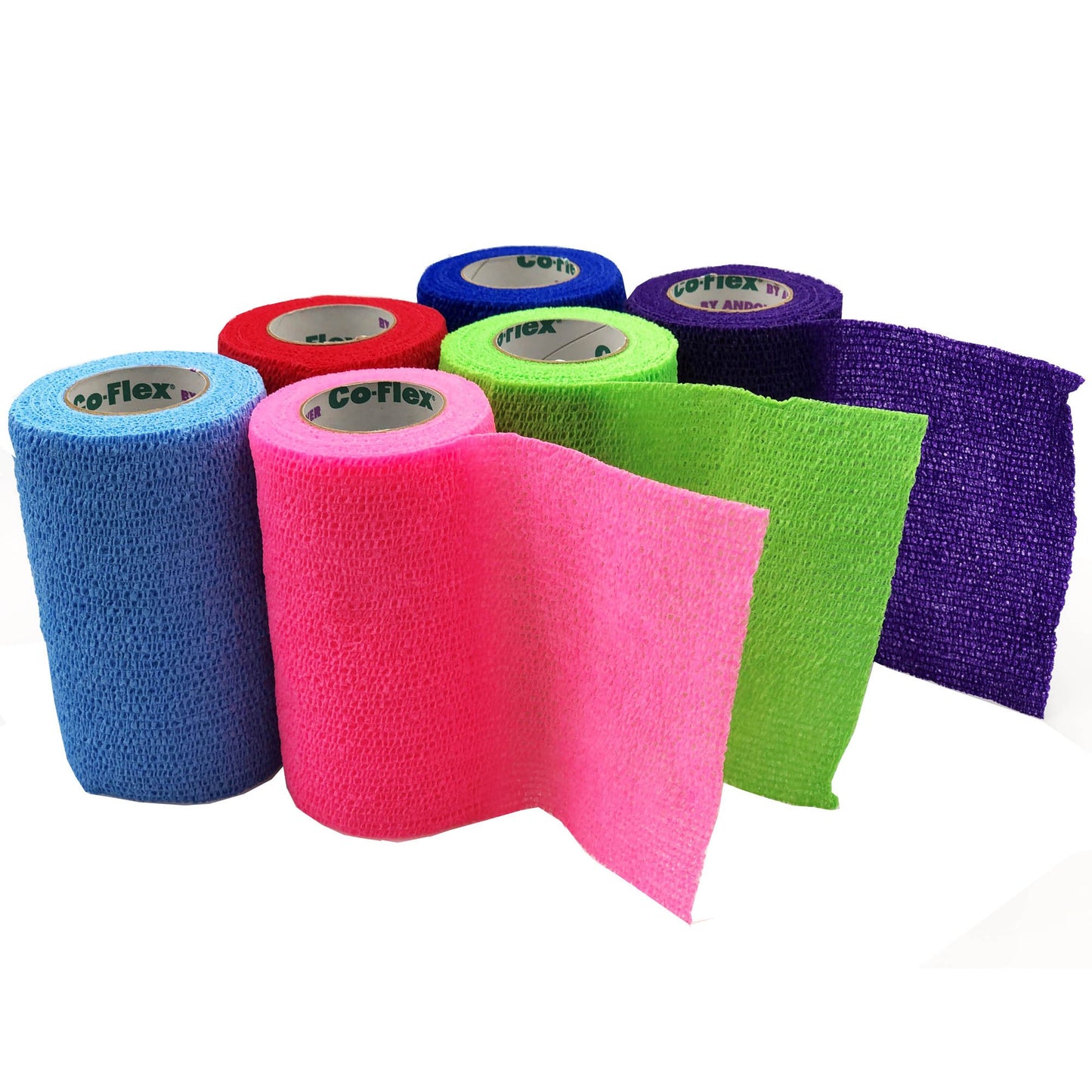 BANDAGE, CO-FLEX COLORPK 4"X5YDS