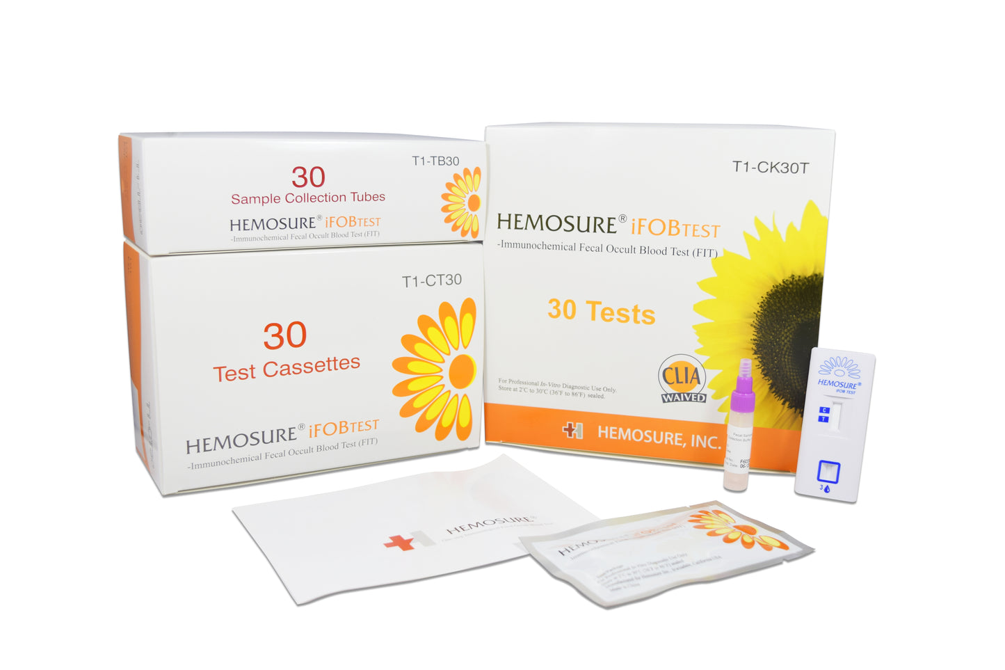 TEST KIT, IFOBT W/30 COLL TU