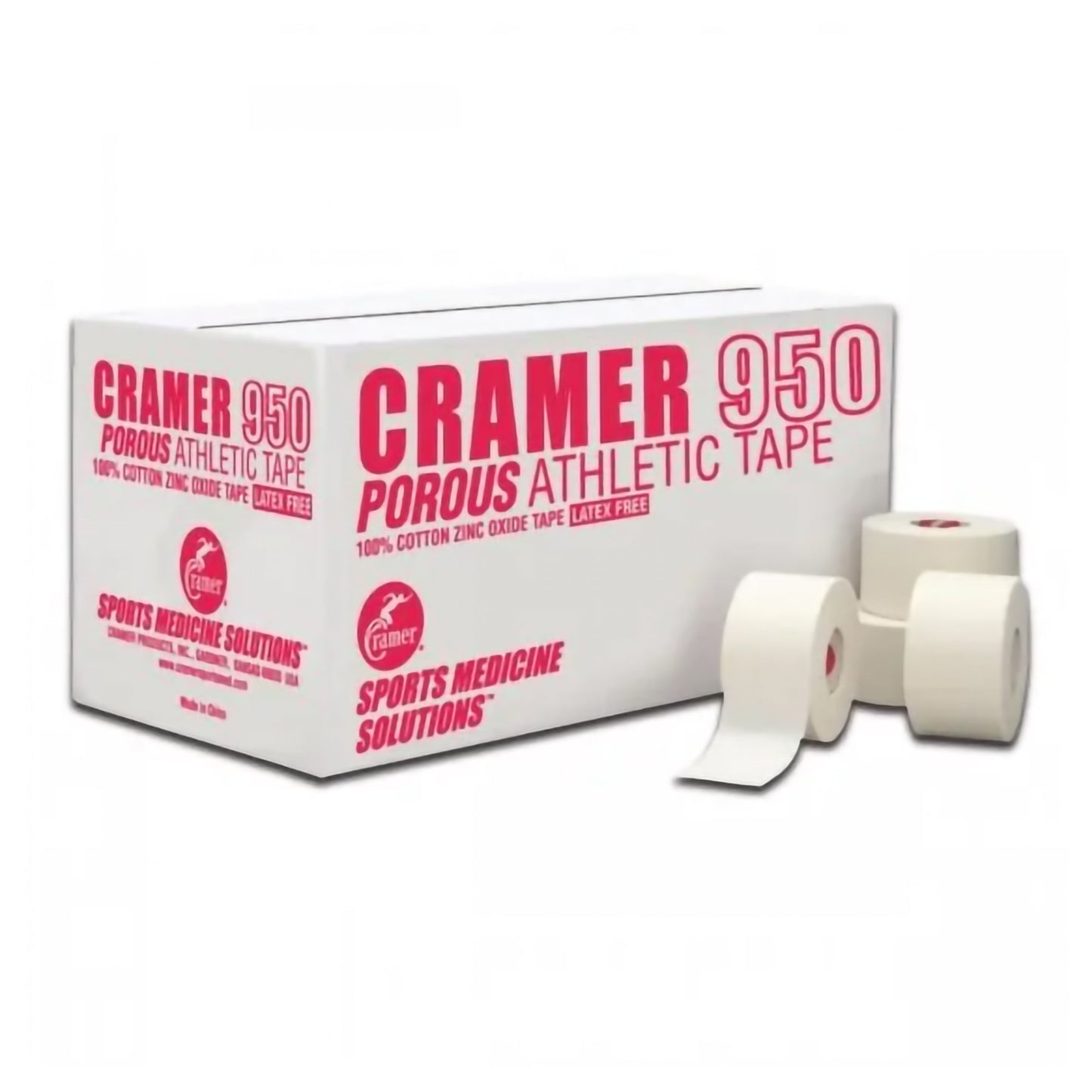 TAPE, ATHLETIC POROUS ADH CTNLF WHT 1"X15YDS