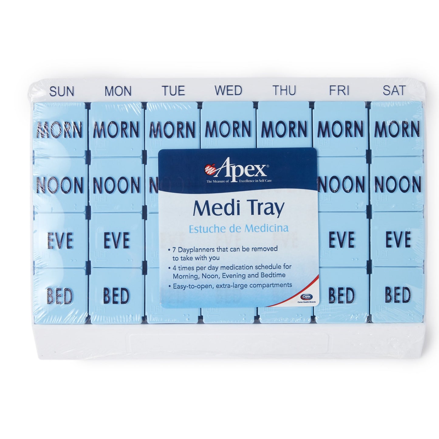 PLANNER, MEDI WEEKLY 28COMPARTMENT