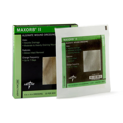DRESSING, MAXORB II ALGINATE 4"X4"