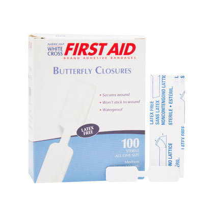 BANDAGE, ADHSV BUTTERFLY MD