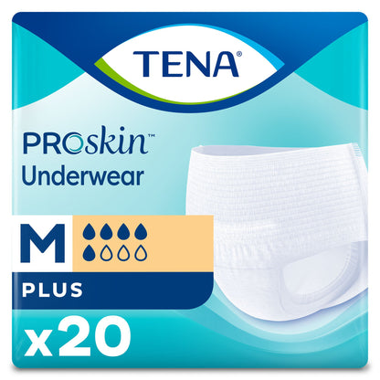 UNDERWEAR, INCONT TENA + UNSXWHT MED