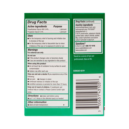 SYSTANE ULTRA, DRP OPHTH 0.3%-0.4% 10ML 9ALCON