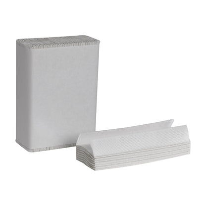 TOWEL, C-FOLD WHT