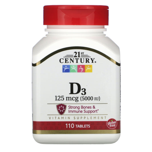 VITAMIN D, TAB 5000IU