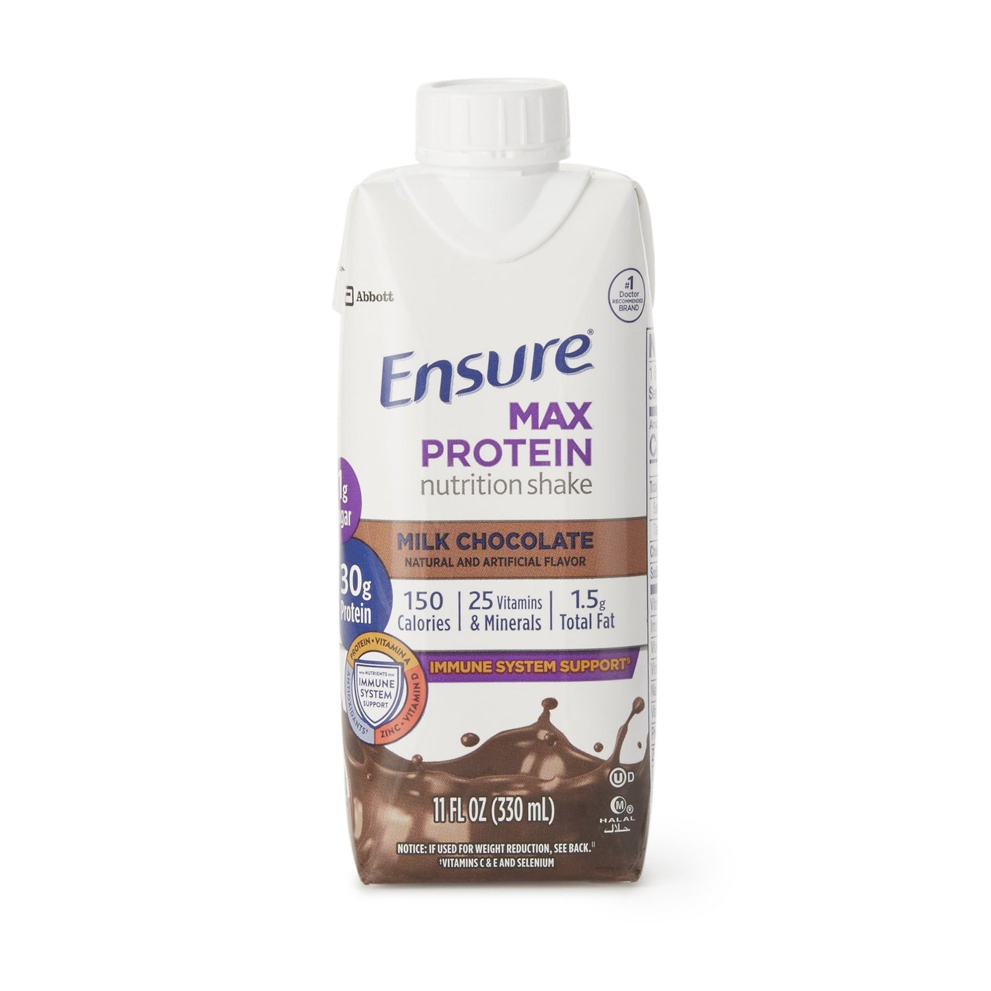 ENSURE, MAX PROTEIN RTD CAFE MILK CHOC 300ML