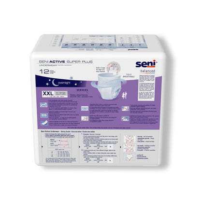 UNDERWEAR, SENI ACTIVE SUPER PLUS 2XLG