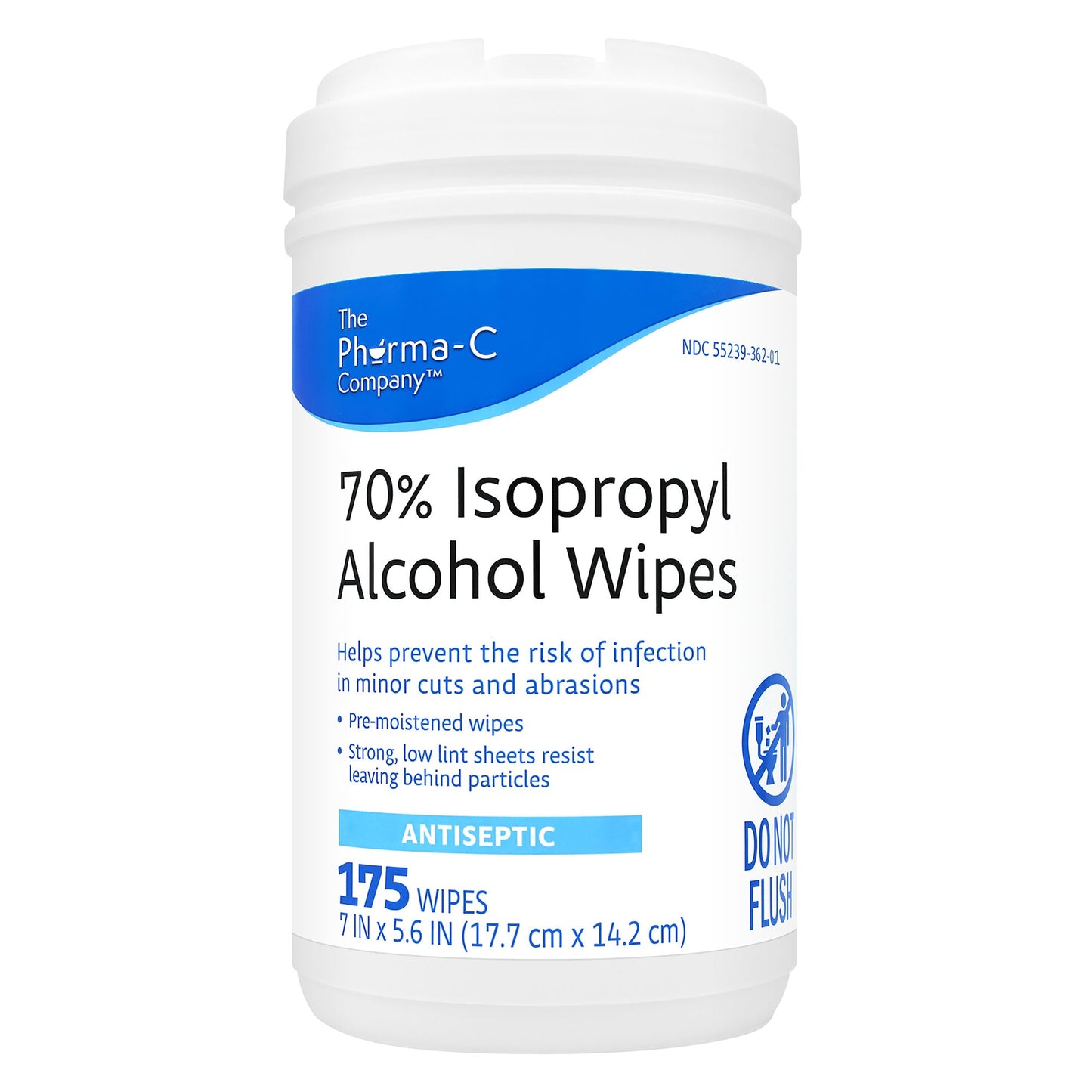 WIPE, WET PHARMA-C ISOPROPYL ALCOHOL 70%