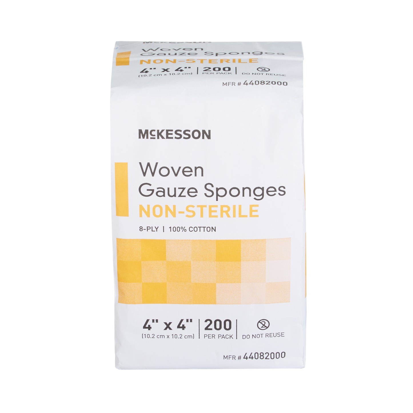 SPONGE, GAUZE 8PLY N/S 4"X4"
